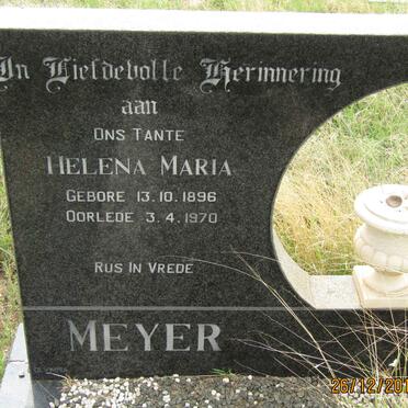 MEYER Helena Maria 1896-1970