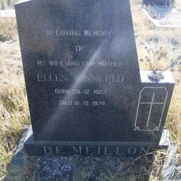 MEILLON Ellen Winnifred, de 1923-1978