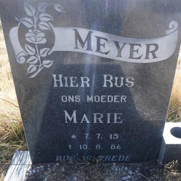 MEYER Marie 1915-1986