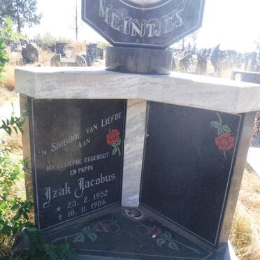MEINTJES Izak Jacobus 1952-1986