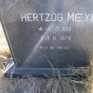 MEYER Hertzog 1919-1979