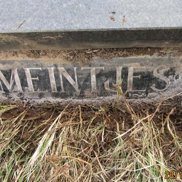 MEINTJES Maria Magdelena 1909-1975