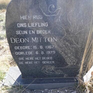 MITTON Deon 1967-1979