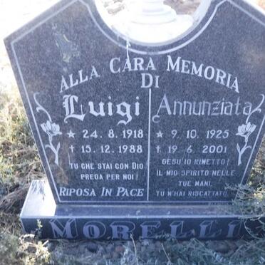 MORELLI Luigi 1918-1988 &amp; Annunziata 1925-2001