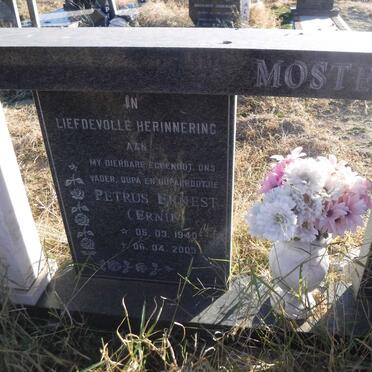 MOSTERT Petrus Ernest 1940-2003 &amp; Leonora  1942-