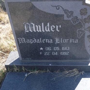 MULDER Magdalena Florina 1913-1992