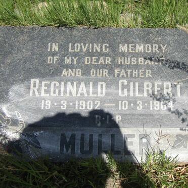 MULLER Reginald Gilbert 1902-1964