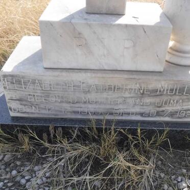 MULLER Elizabeth Catherine 1905-1982