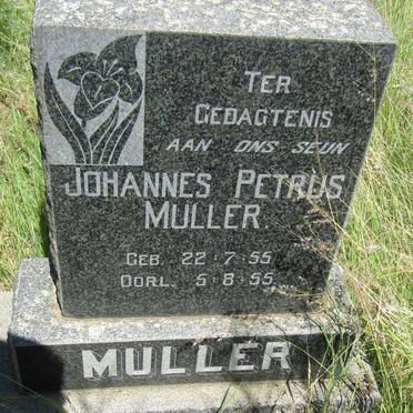 MULLER Johannes Petrus 1955-1955