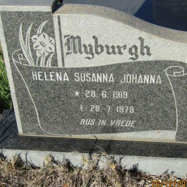 MYBURGH Helena Susanna Johanna 1919-1979