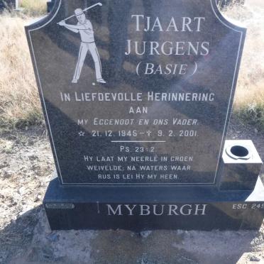 MYBURGH Tjaart Jurgens 1945-2001