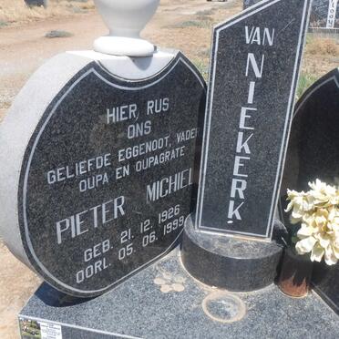 NIEKERK Pieter Michiel, van 1926-1999