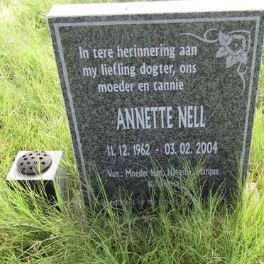 NELL Annette 1962-2004