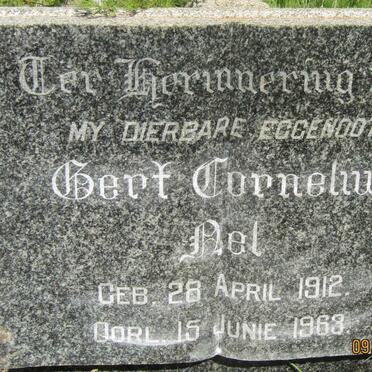 NEL Gert Cornelius 1912-1963