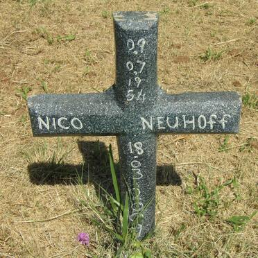NEUHOFF Nico 1954-2009