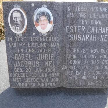 NEL Carel Jurie Jacobus 1908-1982 &amp; Hester Catharina Susarah 1917-2005