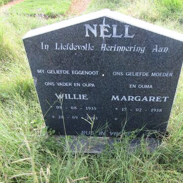 NELL Willie 1935-2003 &amp; Margaret 1938-