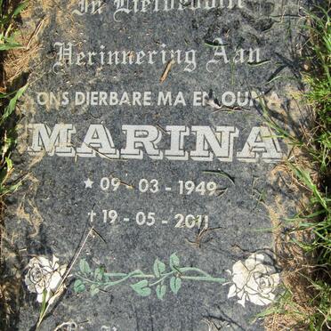 NIEKERK Marina, van 1949-2011