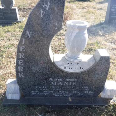 NIEKERK Manie, van 1962-1996