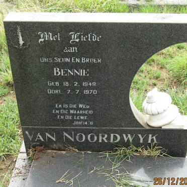 NOORDWYK Bennie, van 1949-1970