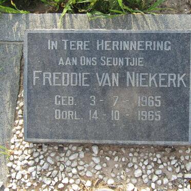 NIEKERK Freddie, van 1965-1965