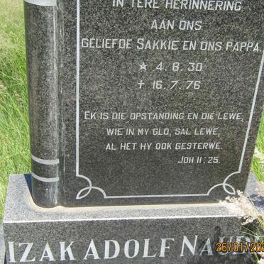 NAUDE Izak Adolf  1930-1976