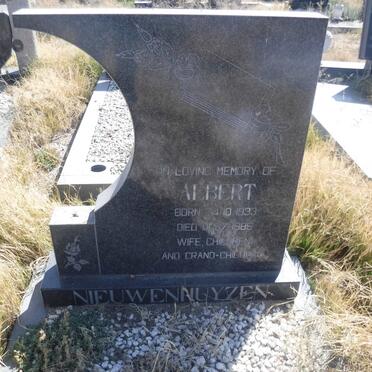 NIEUWENHUYZEN Albert 1933-1985