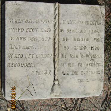 NAUDE Dawid Frederick 1870-1939 &amp; Gertruida Petronella BADENHORST 1872-1962