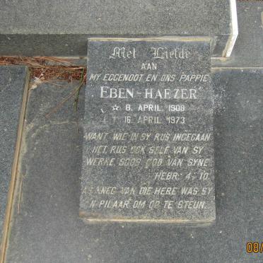 NAUDE Eben-Haezer 1908-1973