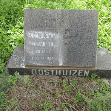 OOSTHUIZEN Anna Susara Elizabeth 1901-1977