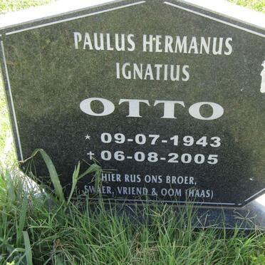 OTTO Paulus Hermanus Ignatius 1943-2005