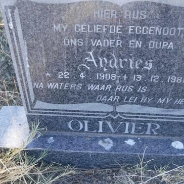 OLIVIER Andries 1908-1988