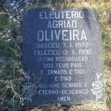 OLIVEIRA Eleuterio Agriao 1972-1992