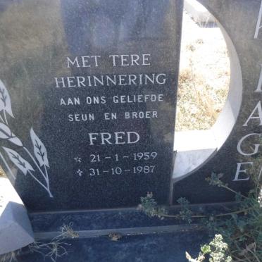 PAGE Fred 1959-1987