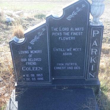 PARKIN Coleen 1953-1995