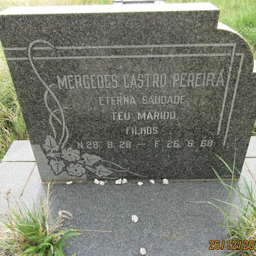 PEREIRA Mercedes Castro 1928-1968