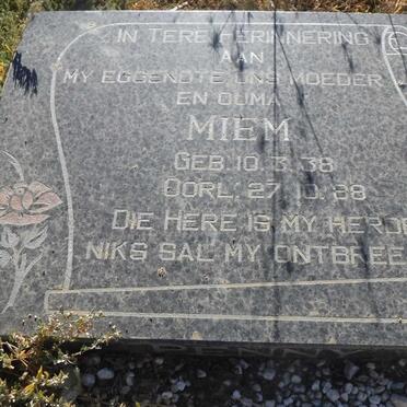 PENNY Frank 1935-2003 &amp; Miem 1938-1988