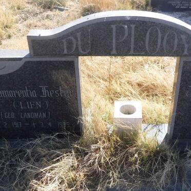 PLOOY Jacobus Johannes, du 1915-1997 &amp; Emmerentia Hester LANDMAN 1917-1995