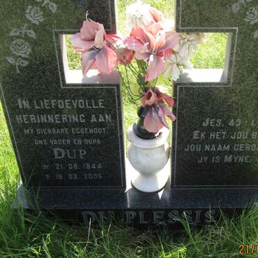 PLESSIS Dup, du 1944-2005