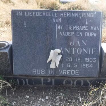 PLOOY Jan Antonie, du 1903-1984
