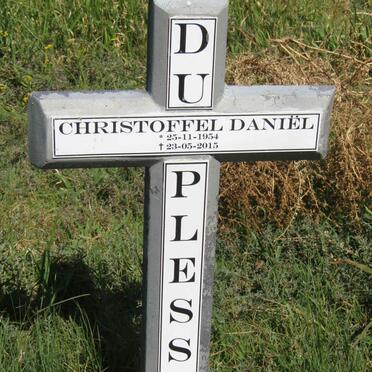 PLESSIS Christoffel Daniel, du 1954-2015