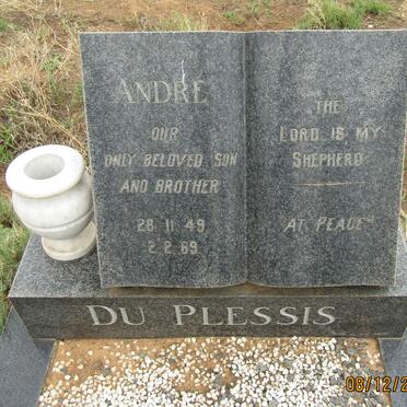 PLESSIS André, du 1949-1969