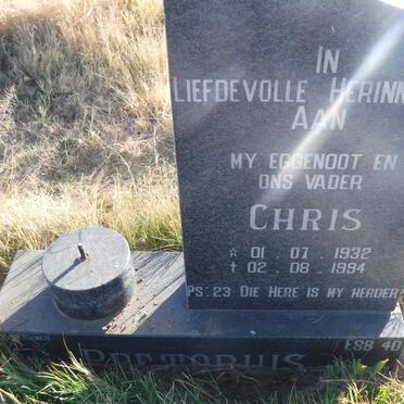 PRETORIUS Chris 1932-1994