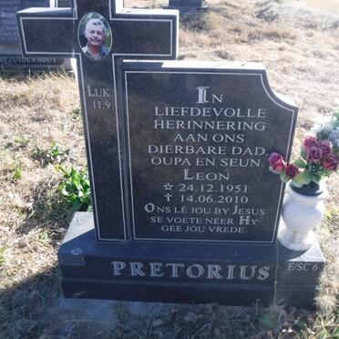 PRETORIUS Leon 1951-2010