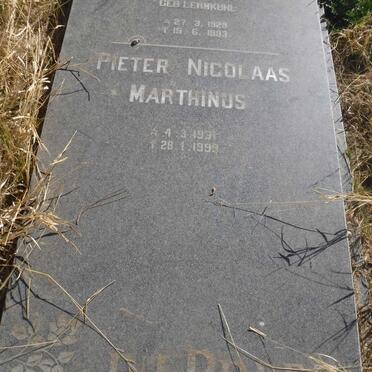 PREEZ Pieter Nicolaas Marthinus, du 1931-1999 &amp; Johanna Petronella Susanna LEHMKUHL 1929-1993
