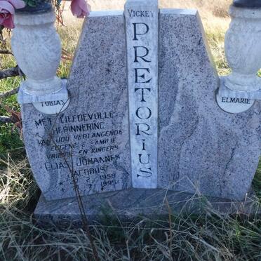 PRETORIUS Elias Johannes Jacobus 1958-1995