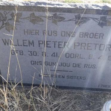 PRETORIUS Willem Pieter 1941-1980