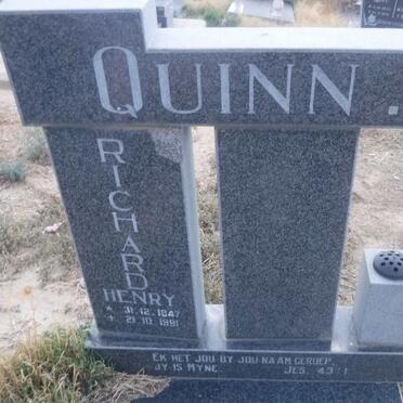 QUINN Richard Henry 1947-1991