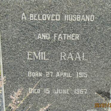 RAAL Emil 1915-1967
