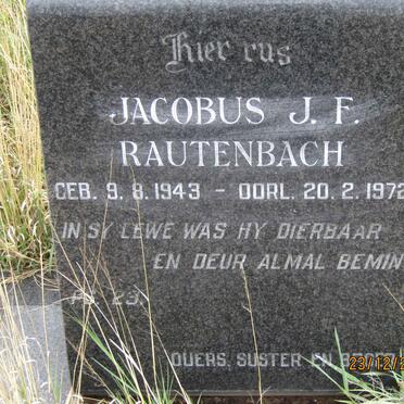 RAUTENBACH Jacobus J.F. 1943-1972